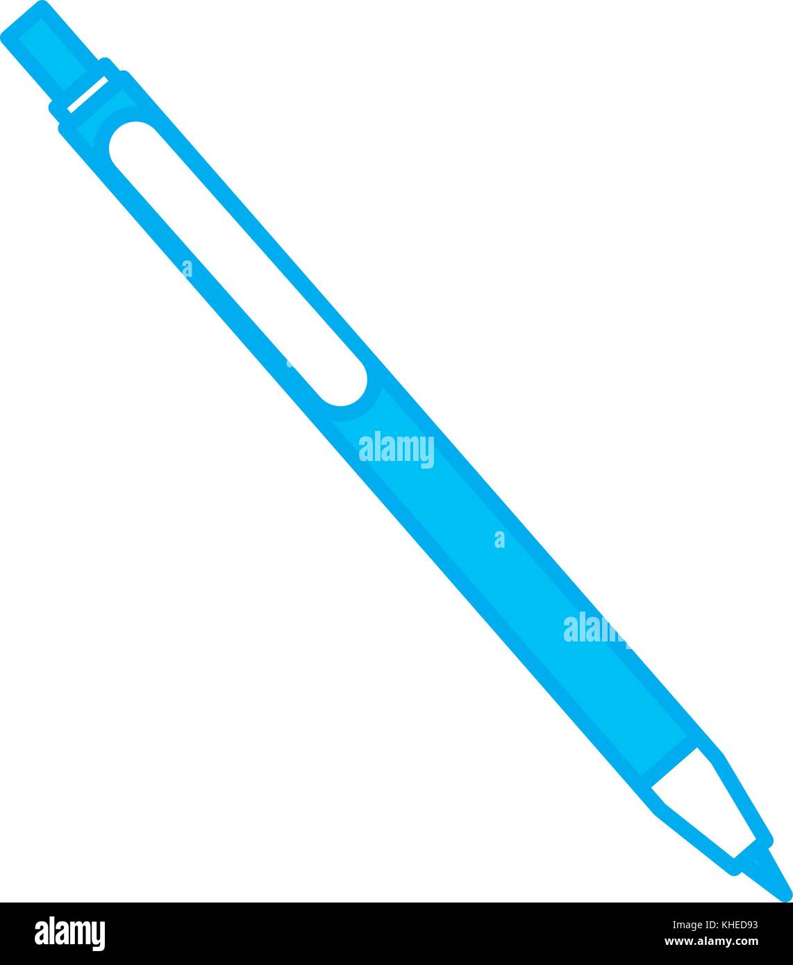 Ballpoint pen isolated Stock Vector Image & Art - Alamy