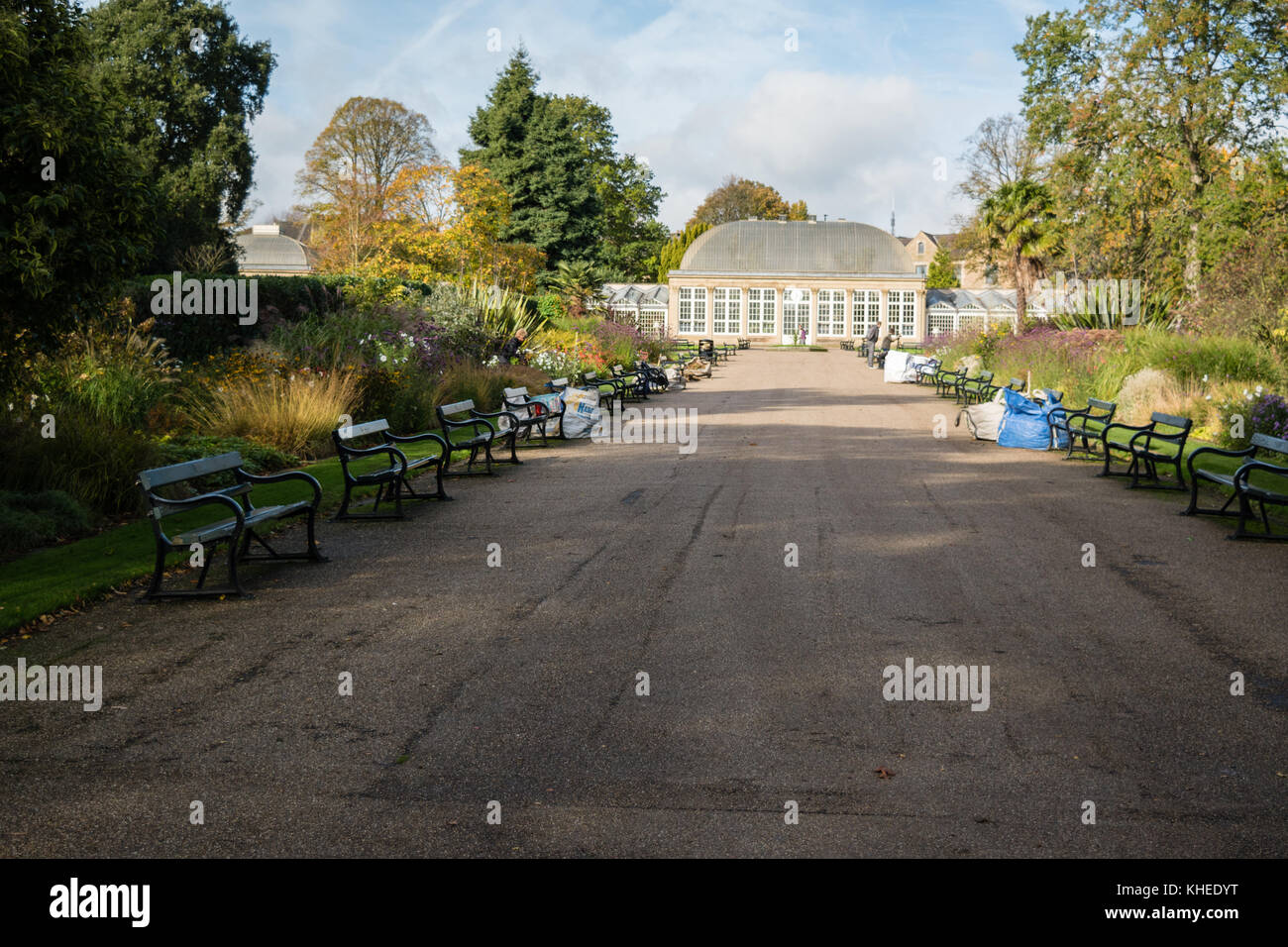 Sheffield Botanical Gardens Stock Photo Alamy