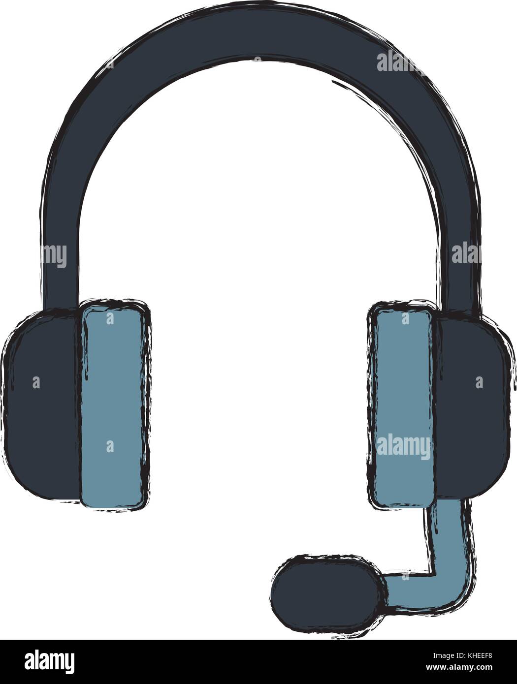 Music headphones device Stock Vector Image & Art - Alamy