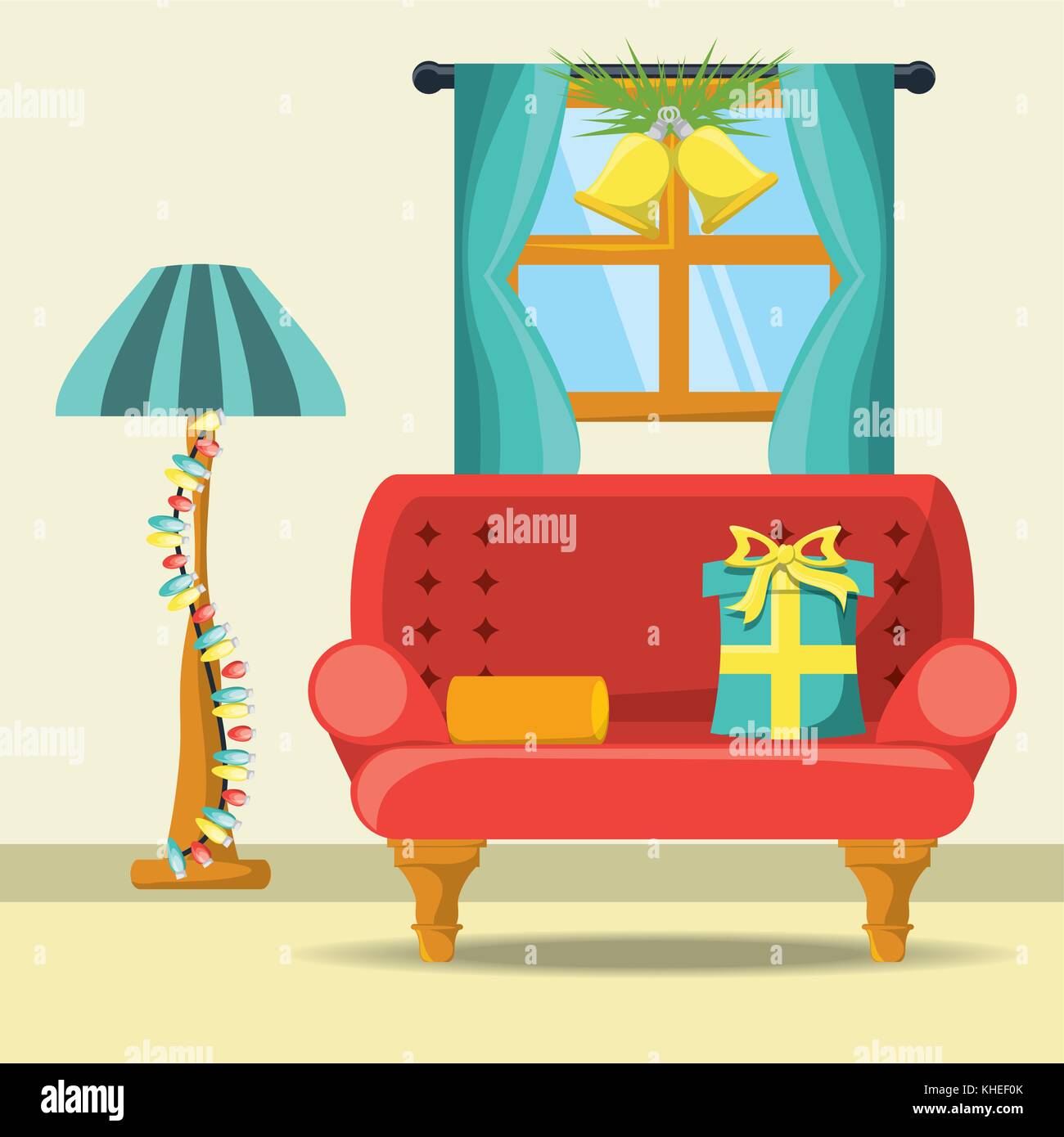 christmas home design Stock Vector Image & Art - Alamy