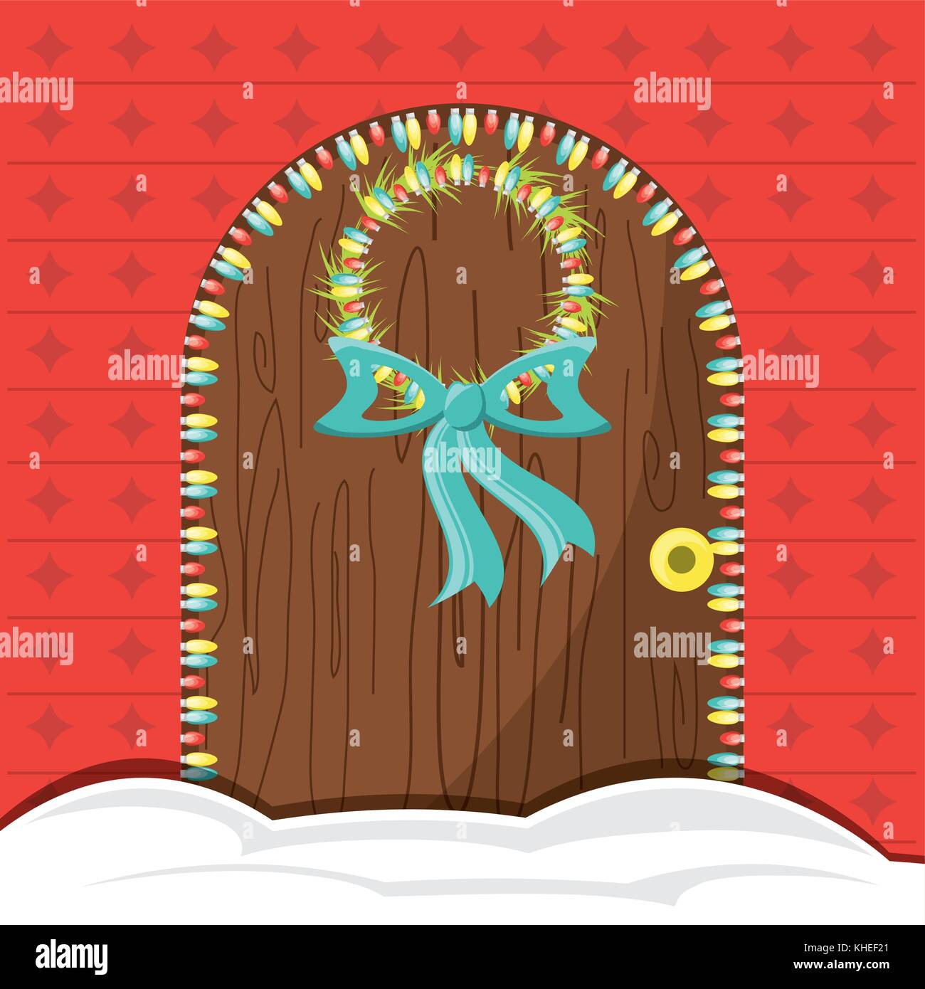 christmas home design Stock Vector Image & Art - Alamy