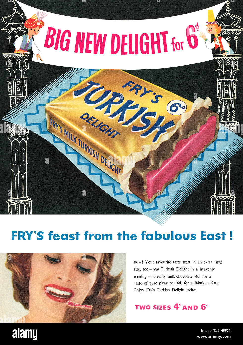 Frys turkish delight chocolate bar hires stock photography and images