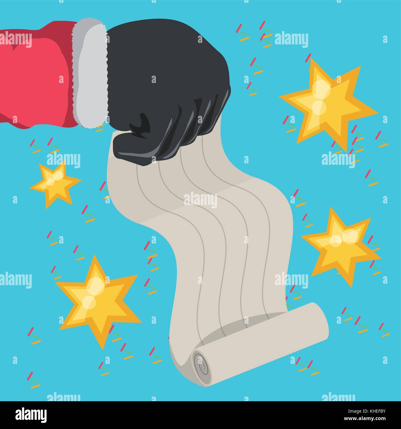 christmas-wish-list-design-stock-vector-image-art-alamy