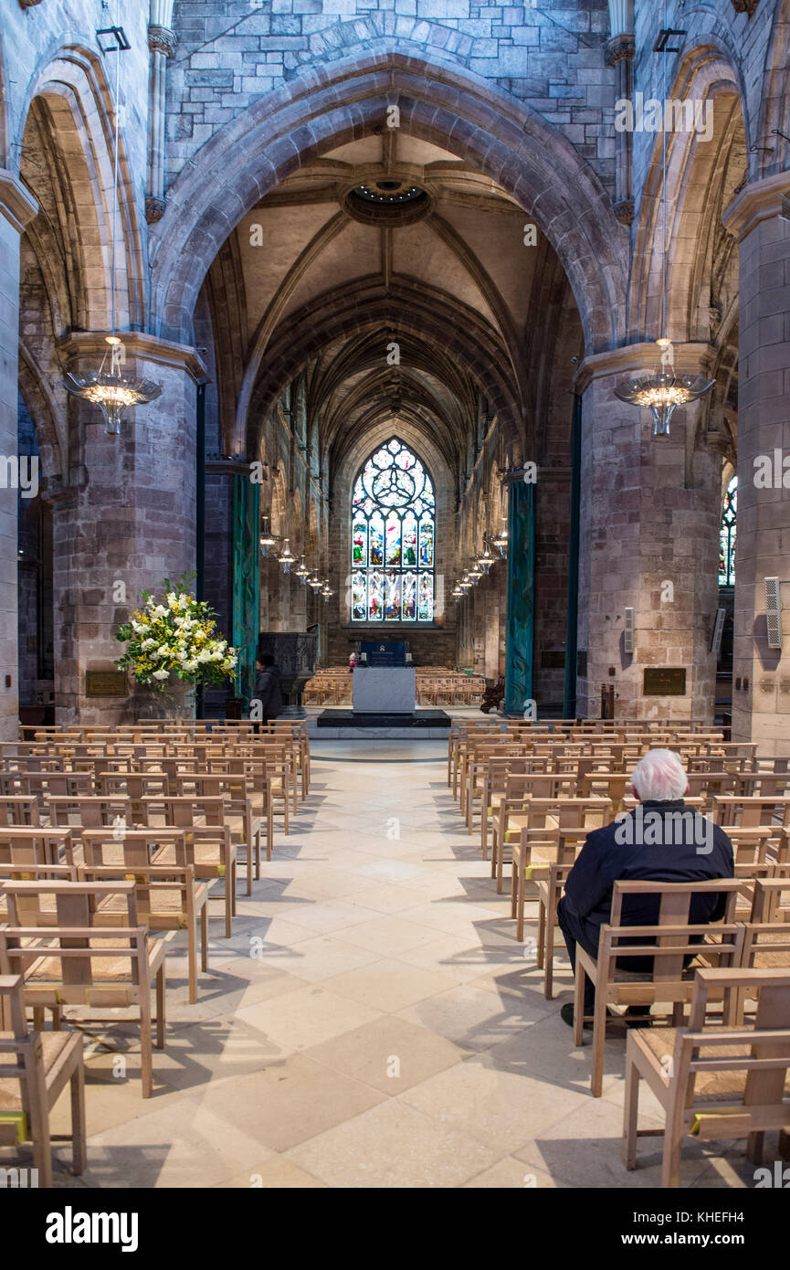 Interior St Giles Cathedral Edinburgh Hi res Stock Photography And 