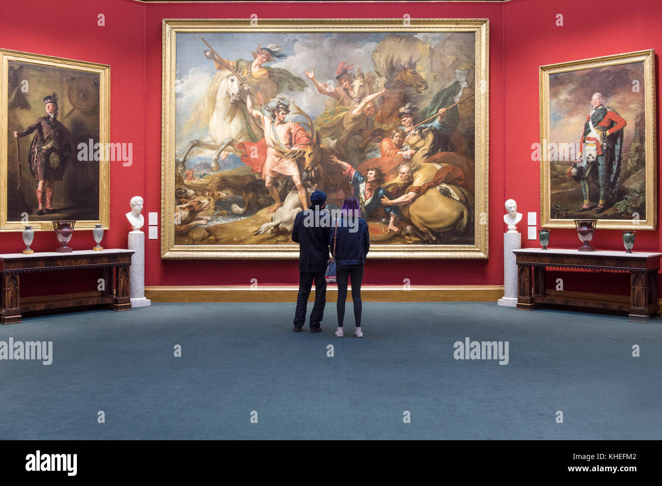 UNITED KINGDOM, SCOTLAND, EDINBURGH, SCOTTISH NATIONAL GALLERY Stock Photo