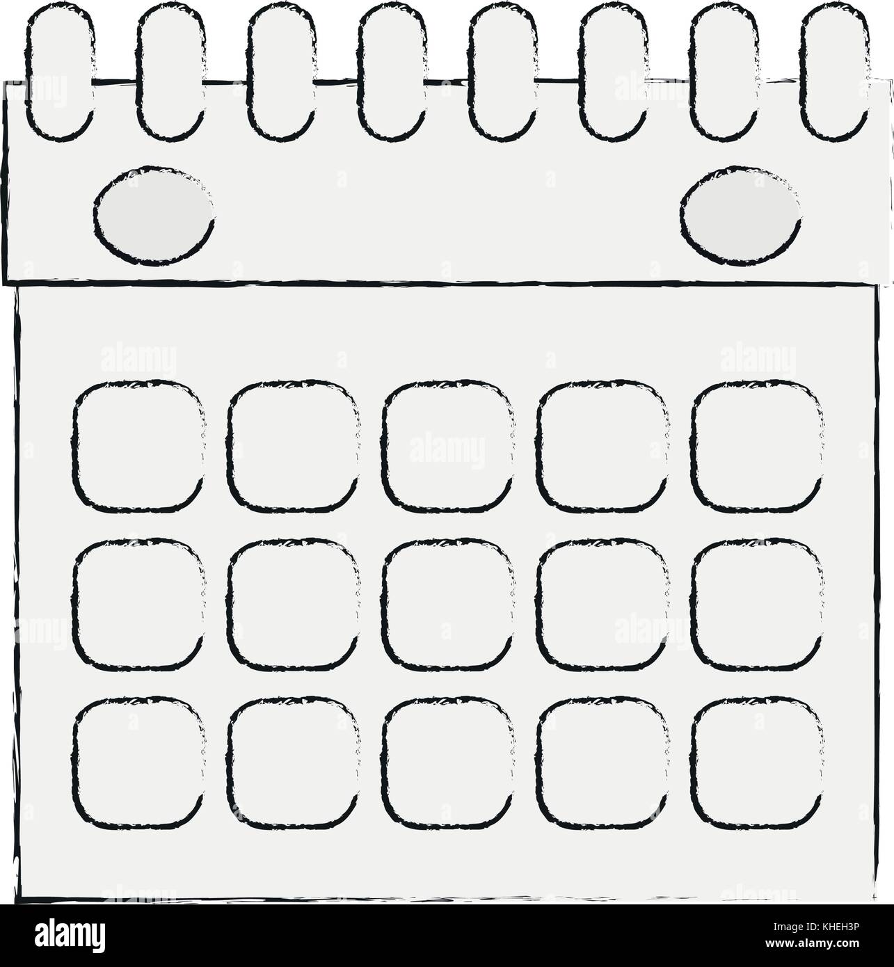 Calander Note Drawing Draw calendar date month plan hi-res stock photography and images - Alamy