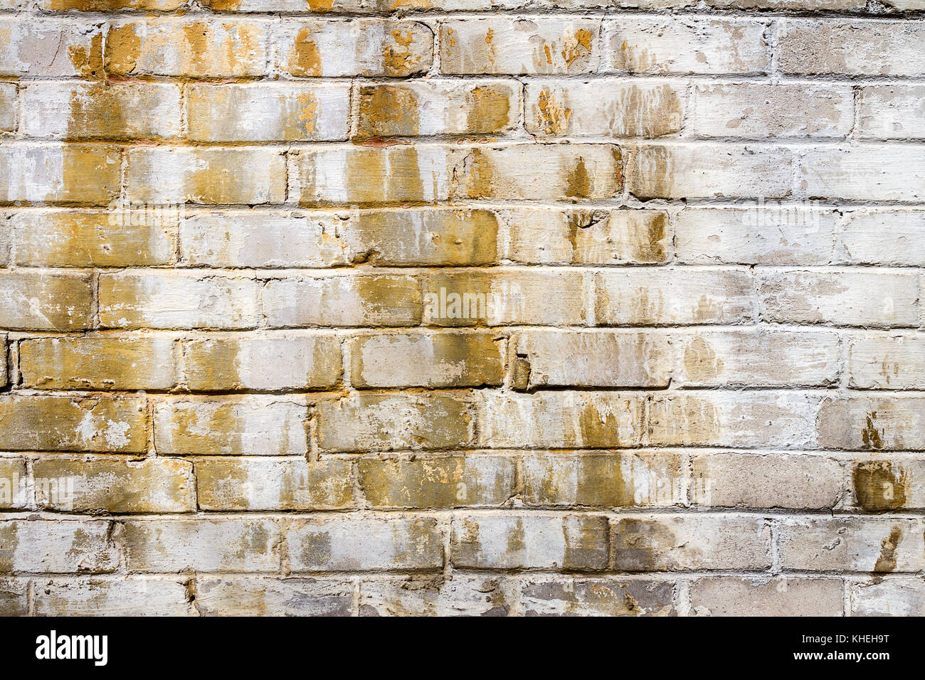 Background of grungy white brick wall texture Stock Photo - Alamy