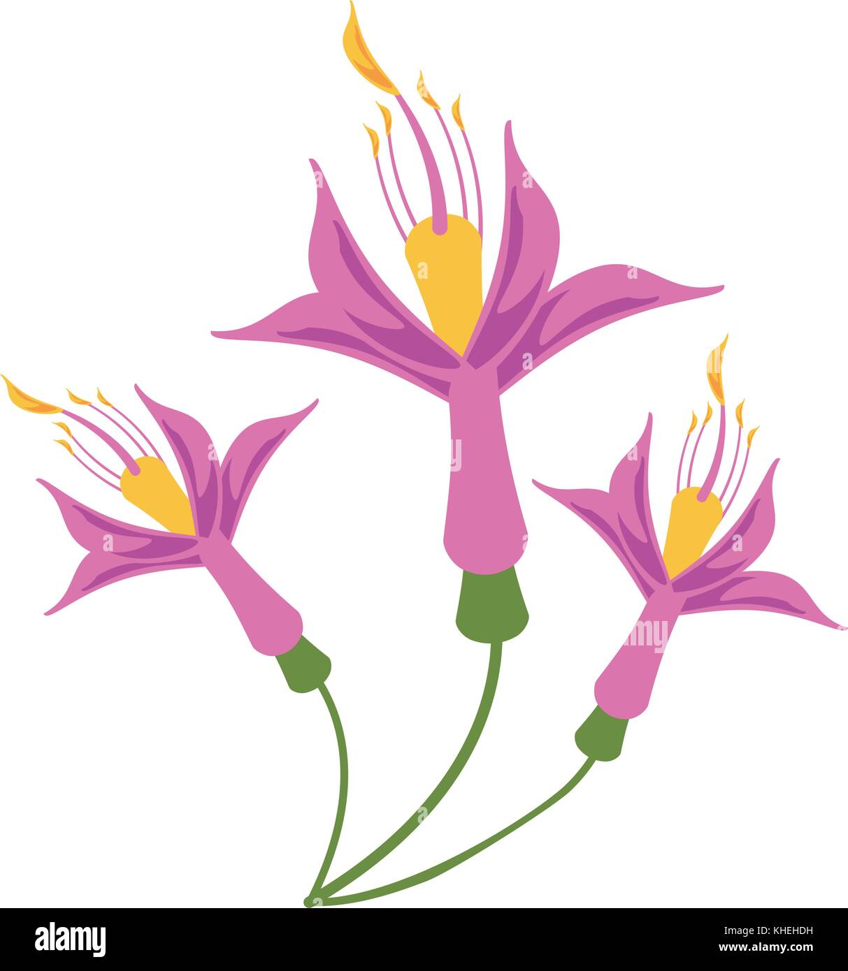 Beautiful flower symbol Stock Vector Image & Art Alamy