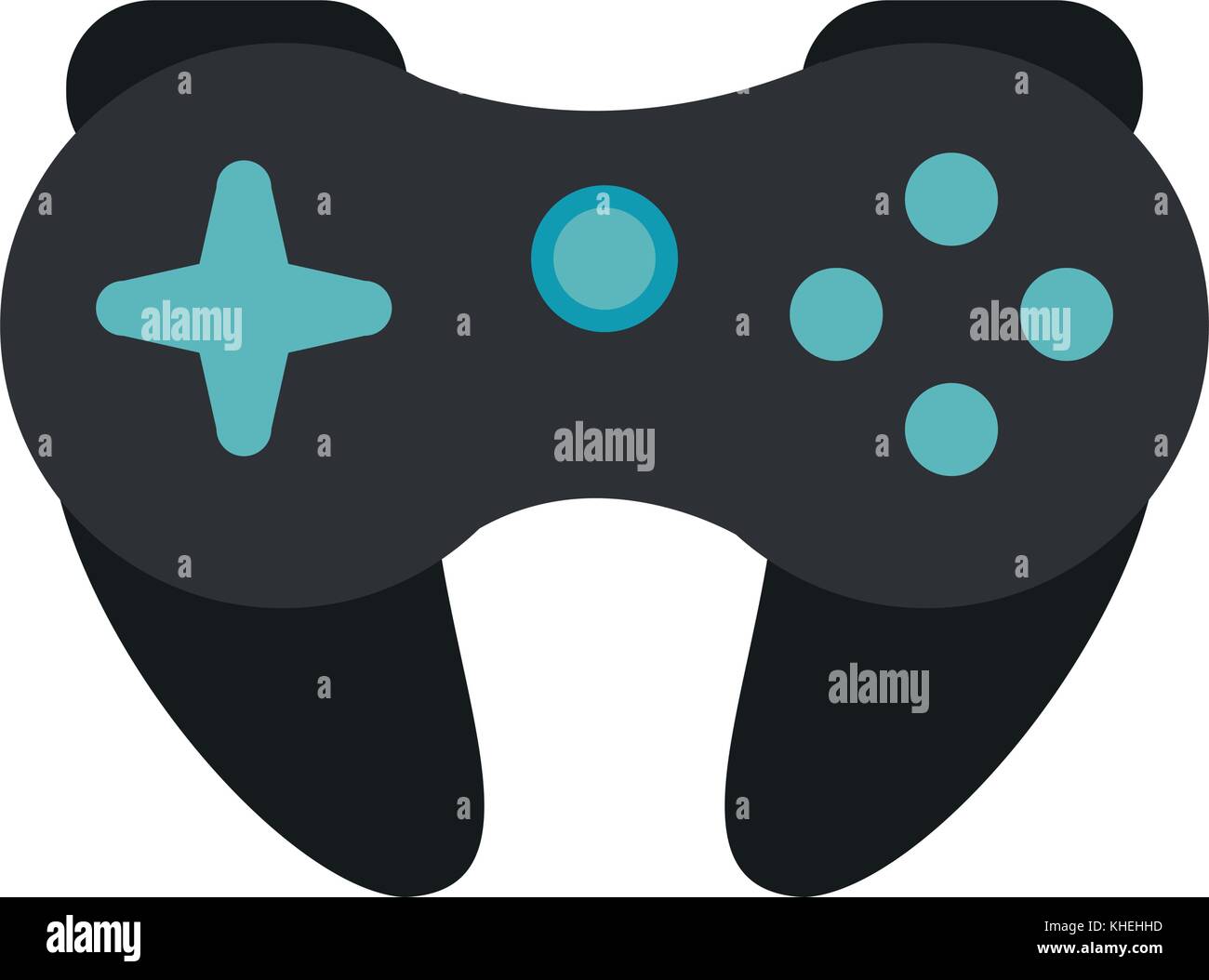 Console gamepad device Stock Vector Image & Art - Alamy