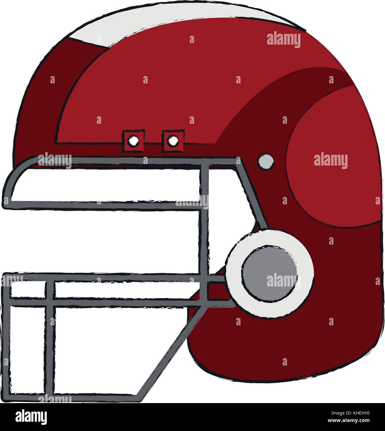 American football helmet Stock Vector Image & Art - Alamy