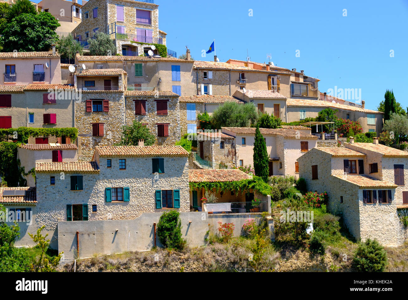 Sainte Croix Du Verdon Provence, Alpes, France Stock Photo Alamy