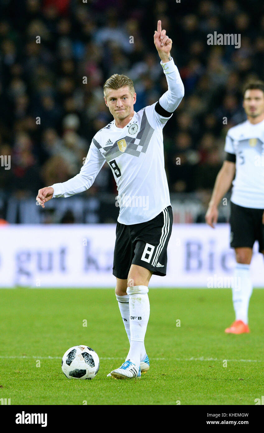 Friendly match between Germany and France, Rhein Energie Stadium Cologne; Toni Kroos (Germany) Stock Photo