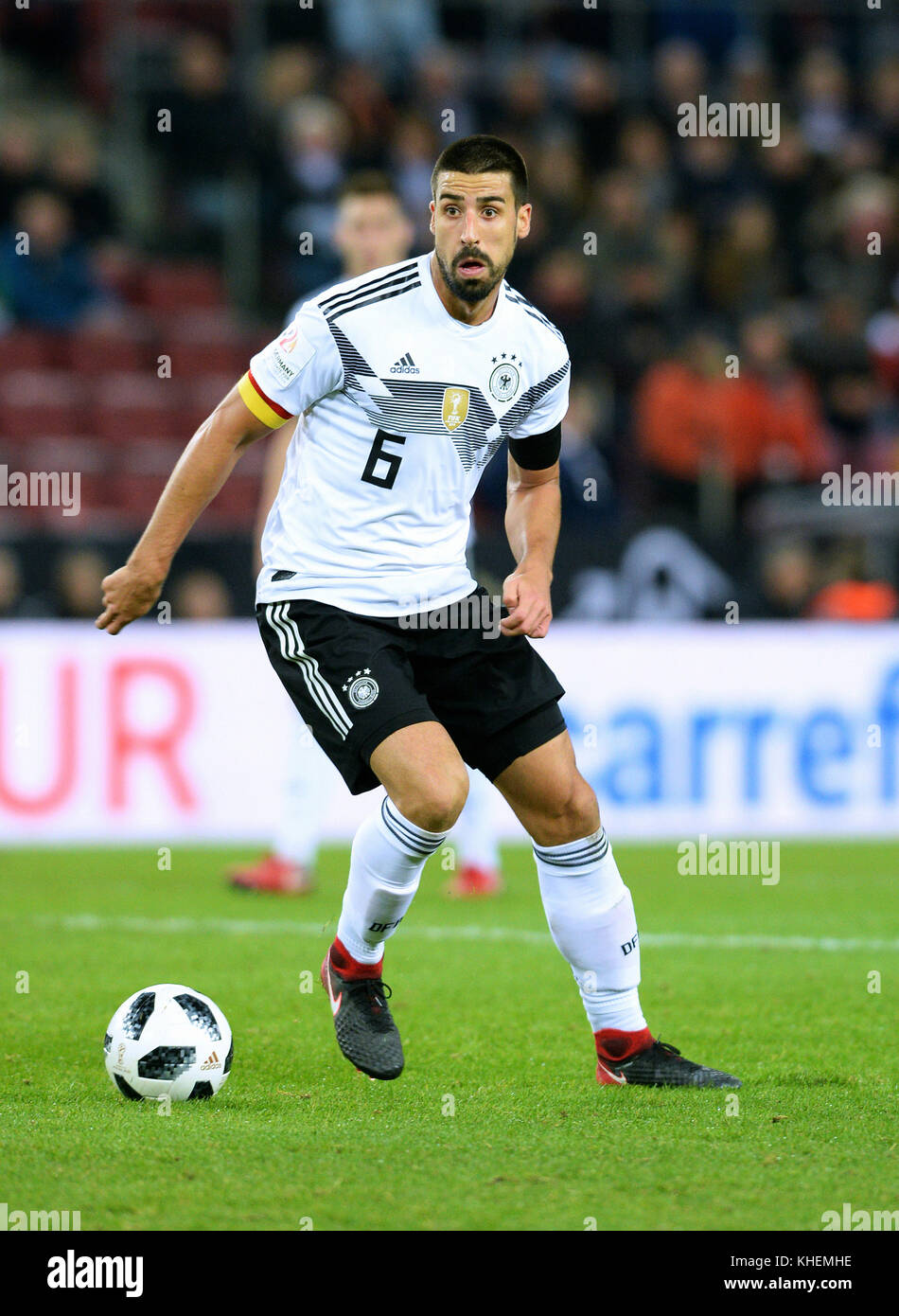 Friendly match between Germany and France, Rhein Energie Stadium Cologne; Sami Khedira (Germany) Stock Photo