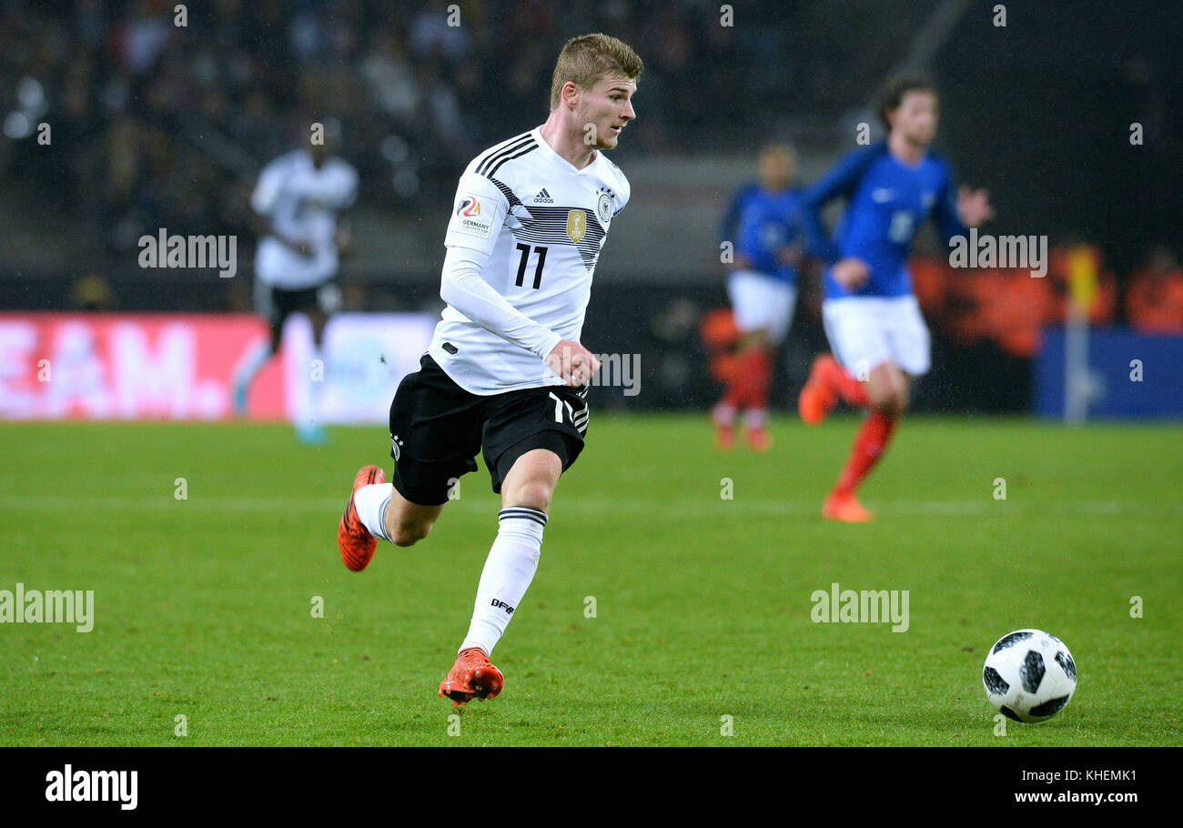 Friendly match between Germany and France, Rhein Energie Stadium Cologne; Timo Werner (Germany) Stock Photo