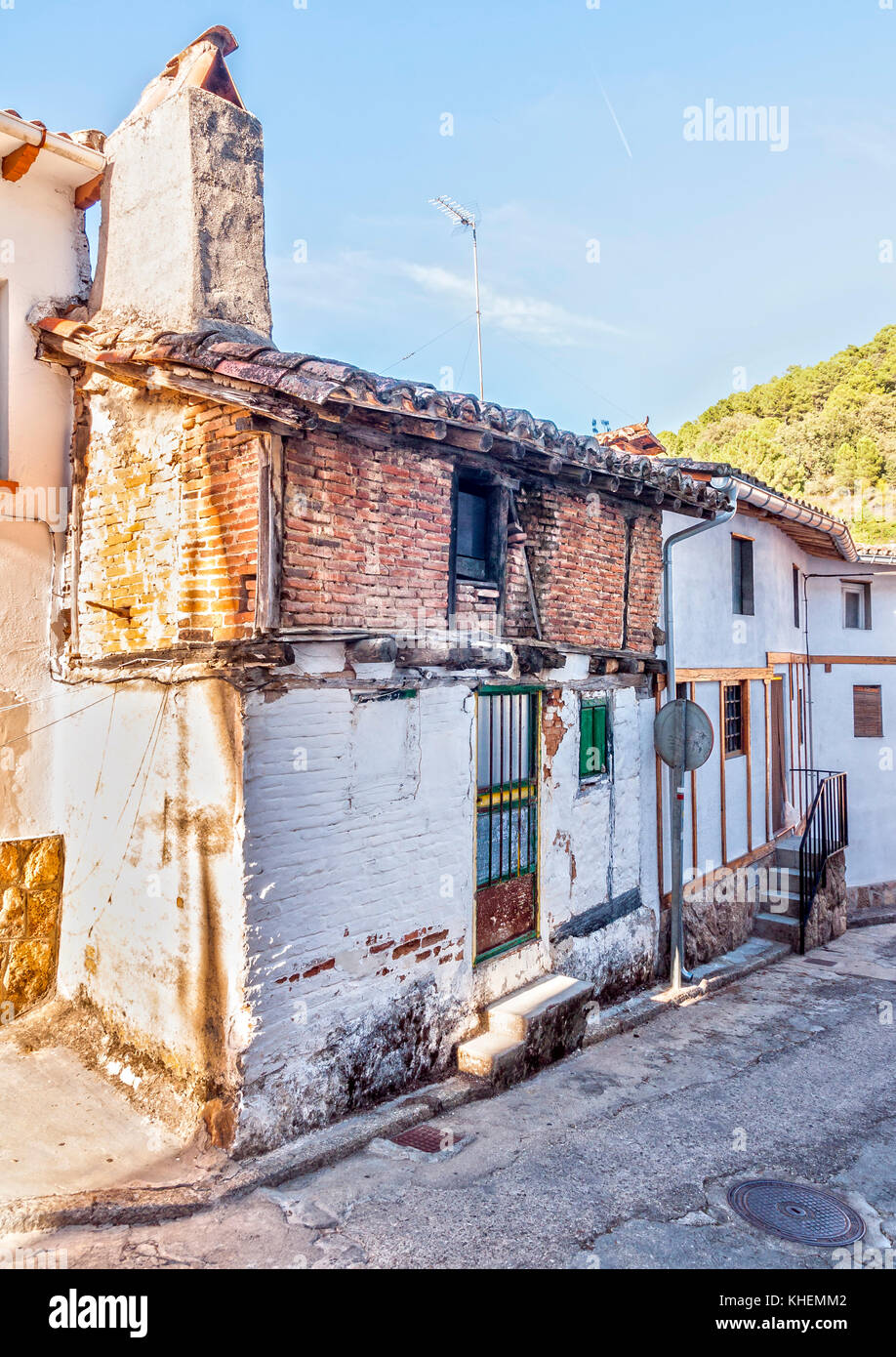Arquitectura popular. Santa Cruz del Valle. Barranco de las cinco