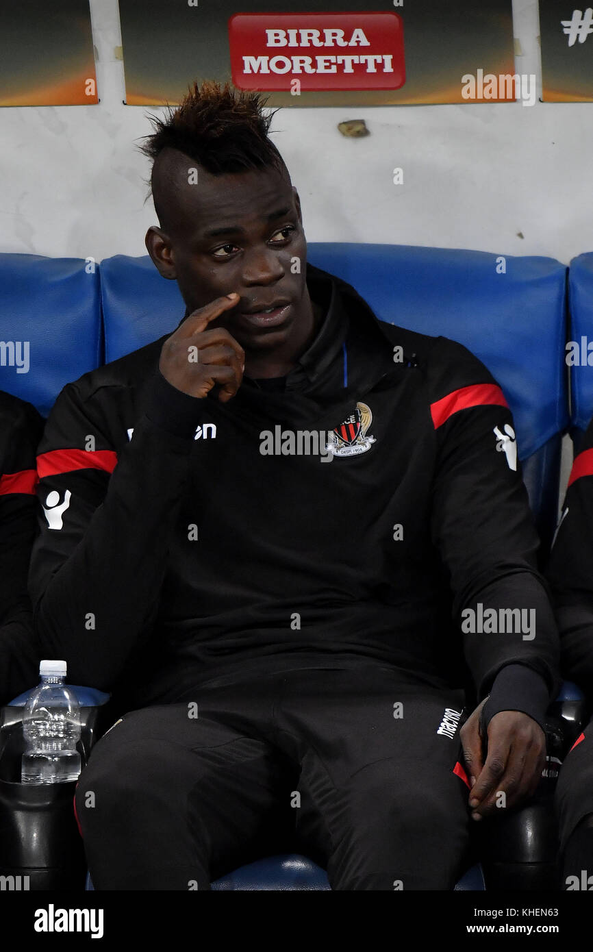 Mario Balotelli Nice Roma 02-11-2017 Stadio Olimpico Uefa Europa League ...
