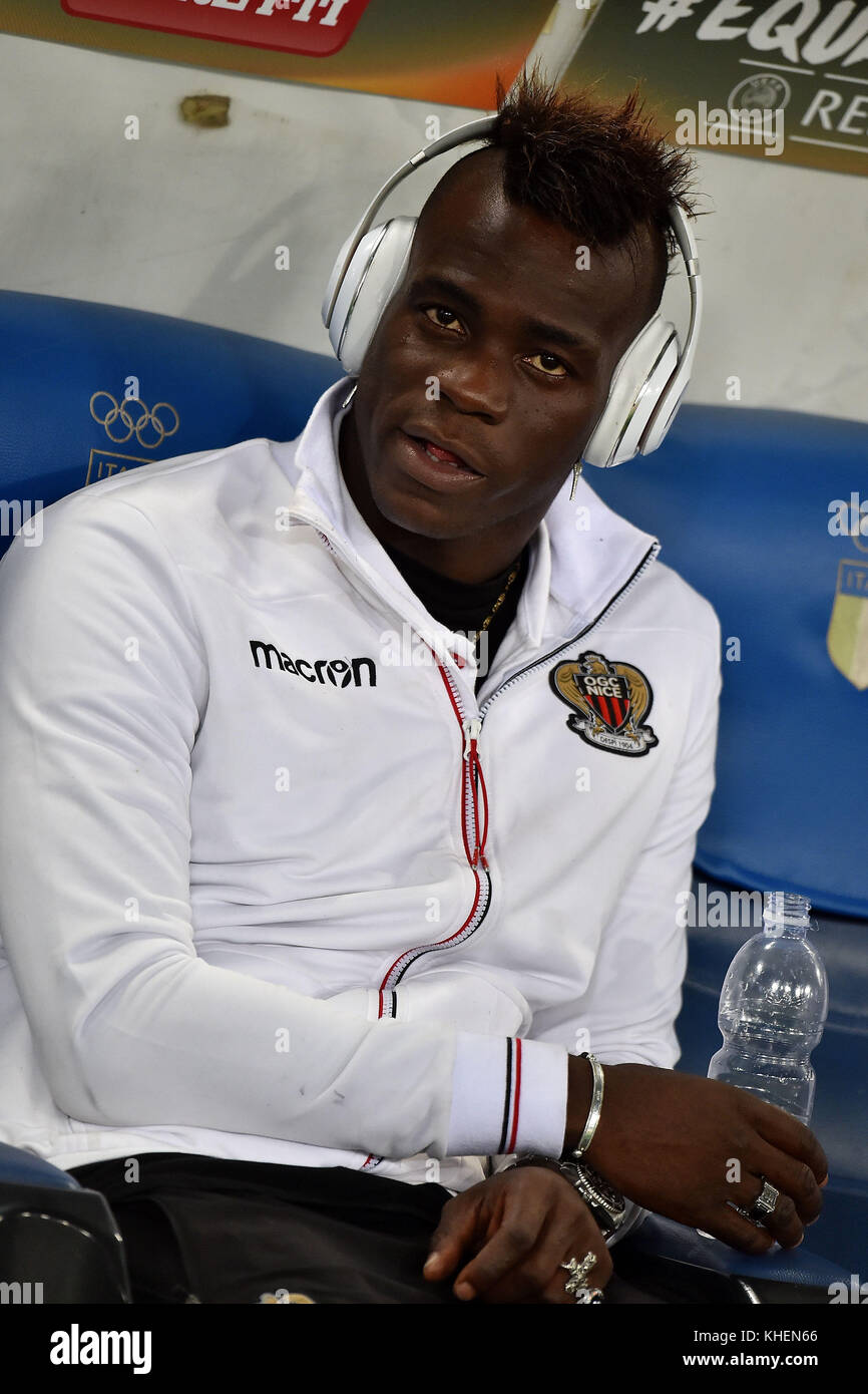 Mario Balotelli Nice Roma 02-11-2017 Stadio Olimpico Uefa Europa League ...