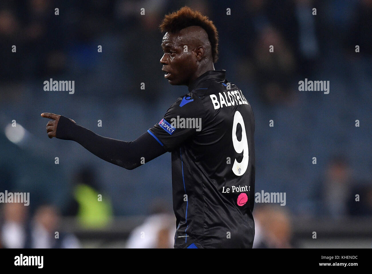 Mario Balotelli Nice Roma 02-11-2017 Stadio Olimpico Uefa Europa League ...