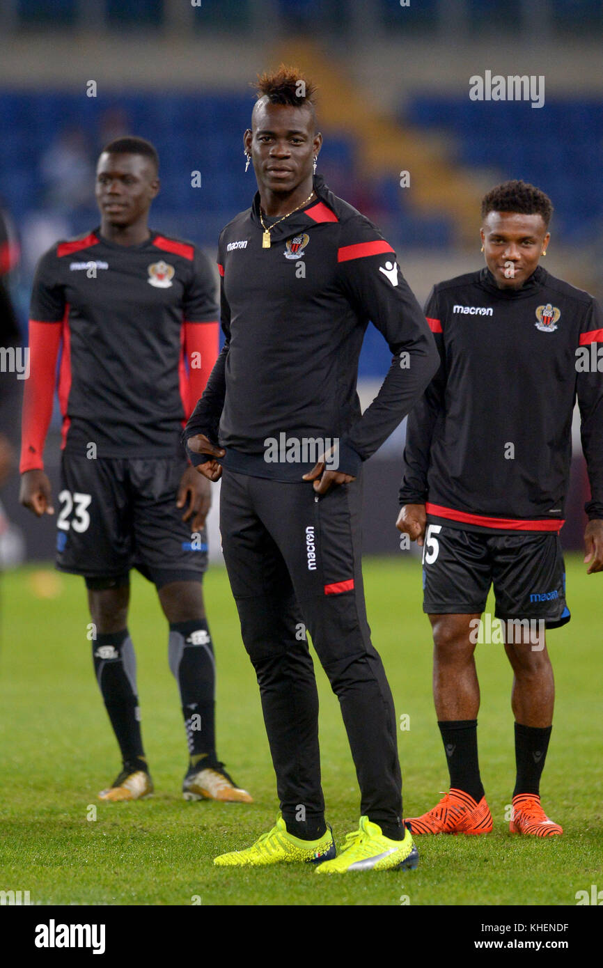 Mario Balotelli Nice Roma 02-11-2017 Stadio Olimpico Uefa Europa League ...