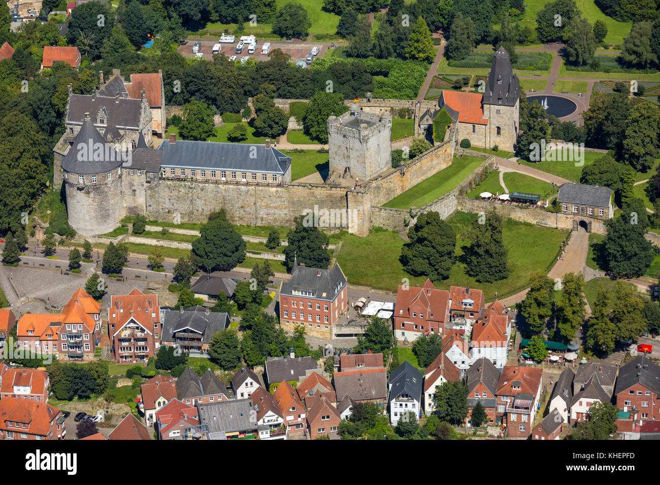 Burg Bentheim, Powder Tower, Bad Bentheim, Lower Saxony, Germany Stock  Photo - Alamy