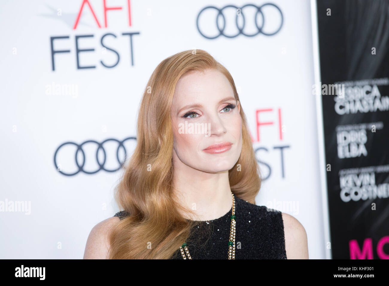 Tcl Chinese Theatre, USA. 16th Nov, 2017. Jessica Chastain attends the