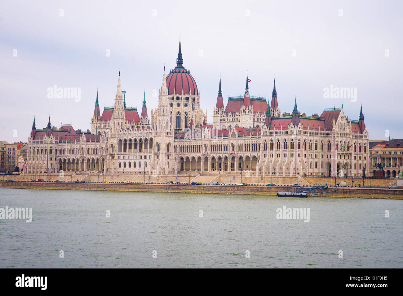 Hungarian Parliament  Stock Photo