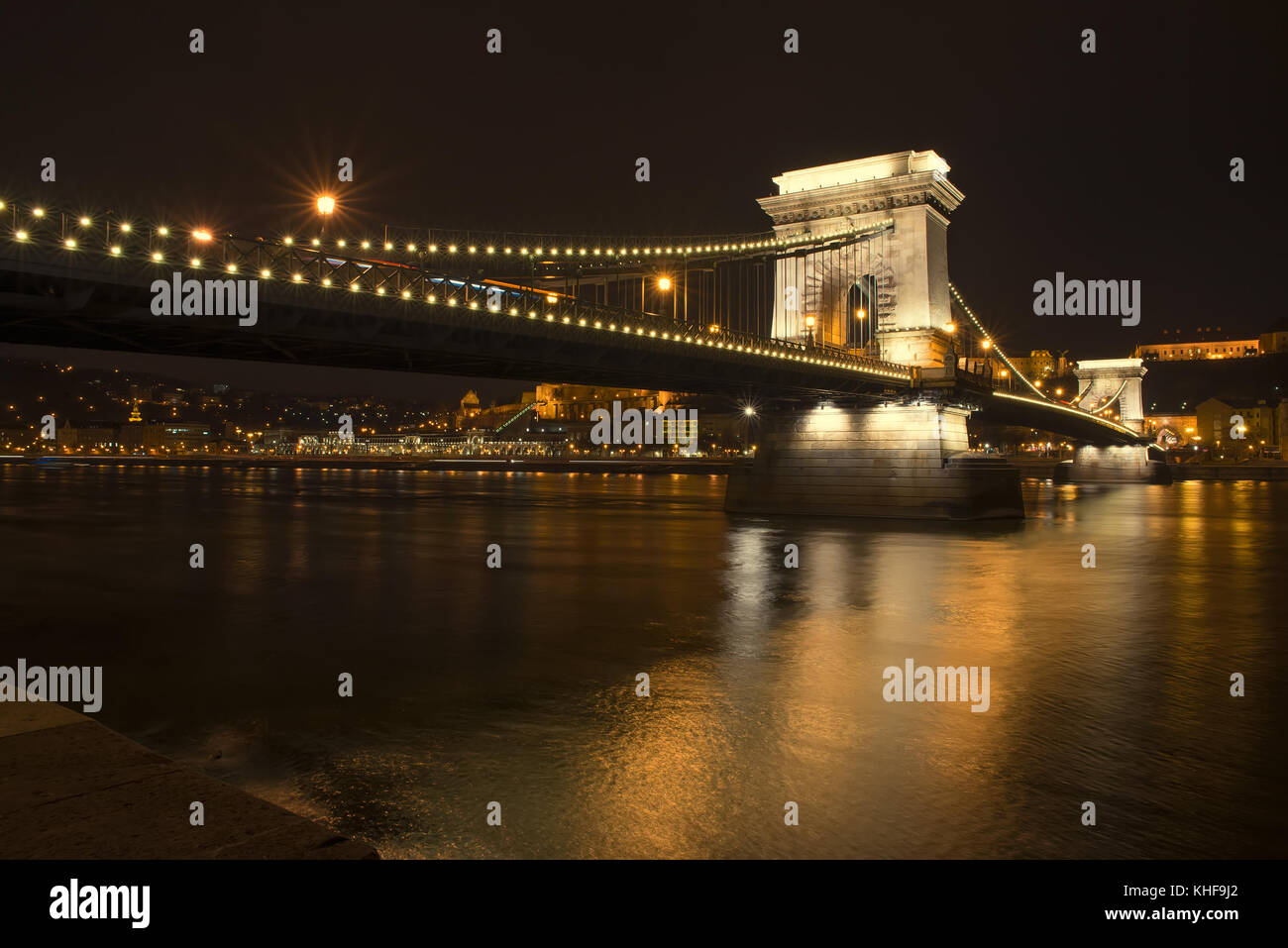 Chain Bridge Stock Photo - Alamy