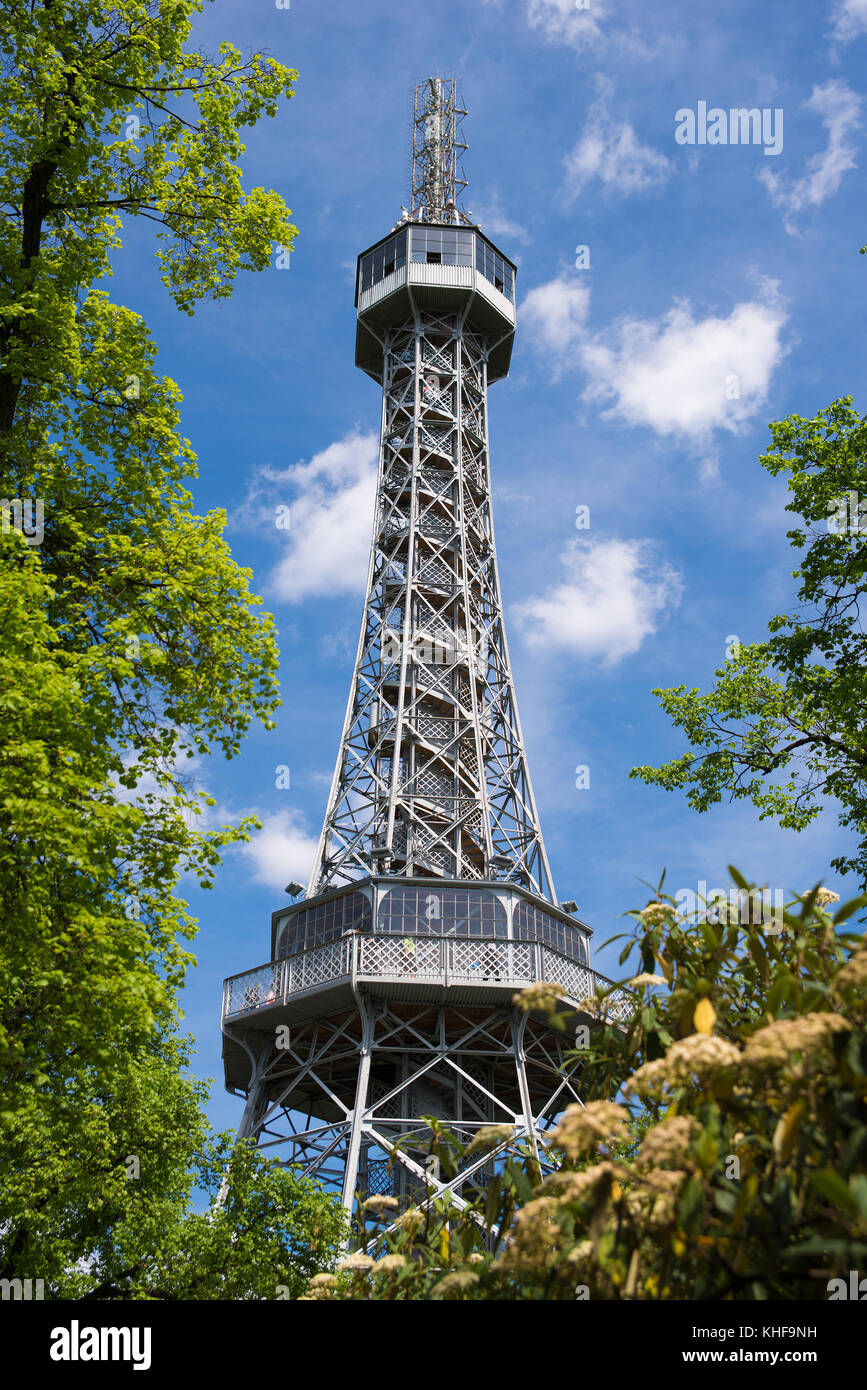 tower in Prague Stock Photo