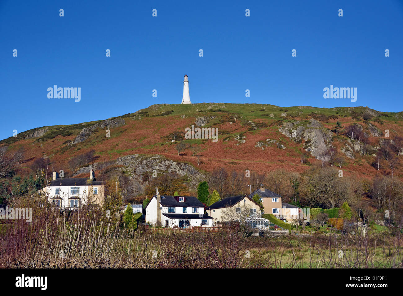 The Sir John Barrow Monument, Hoad Hill, Ulverston, Cumbria, England