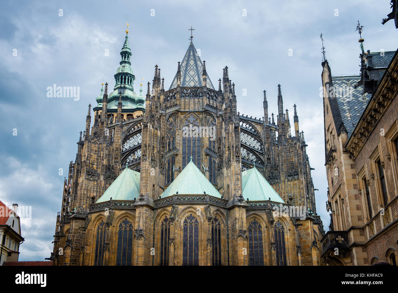 St. Vitus Cathedral  Stock Photo