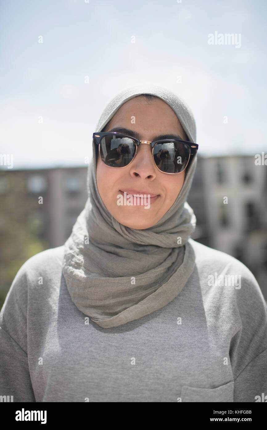 Hijab store and sunglasses