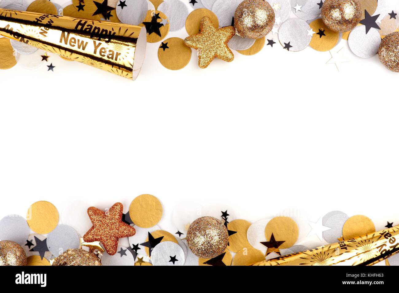 New Year Border Frames