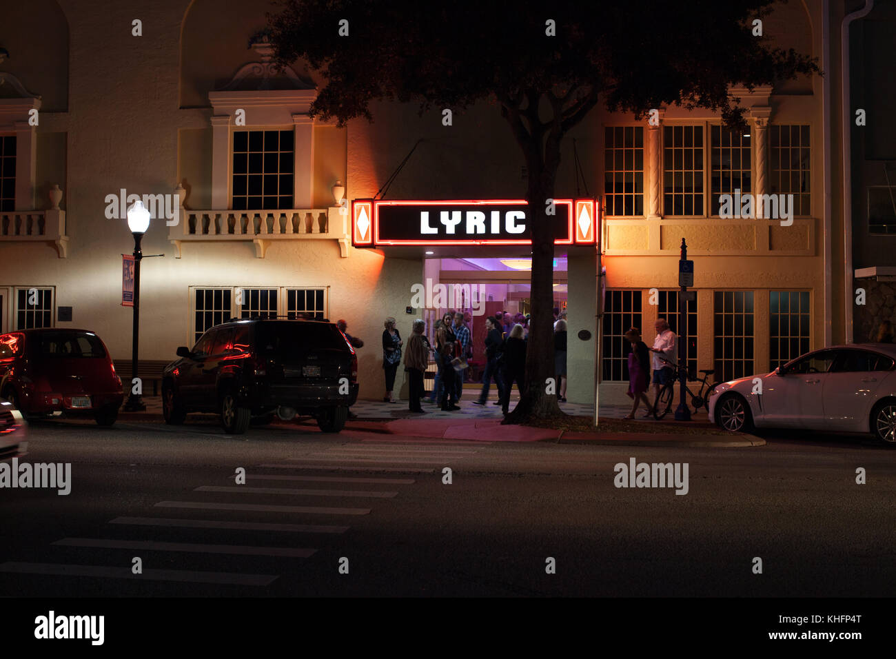 The Lyric Theater, Stuart, Florida Stock Photo Alamy
