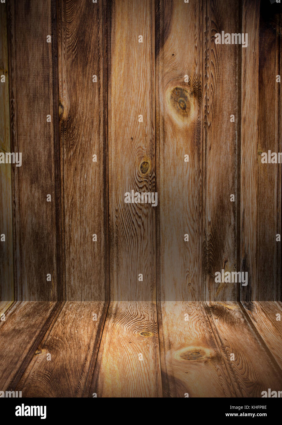 wall and floor siding weathered wood background Stock Photo - Alamy