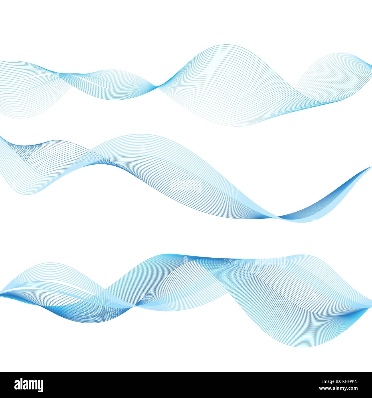 Graphic linear waves on a white background Stock Vector Image & Art - Alamy