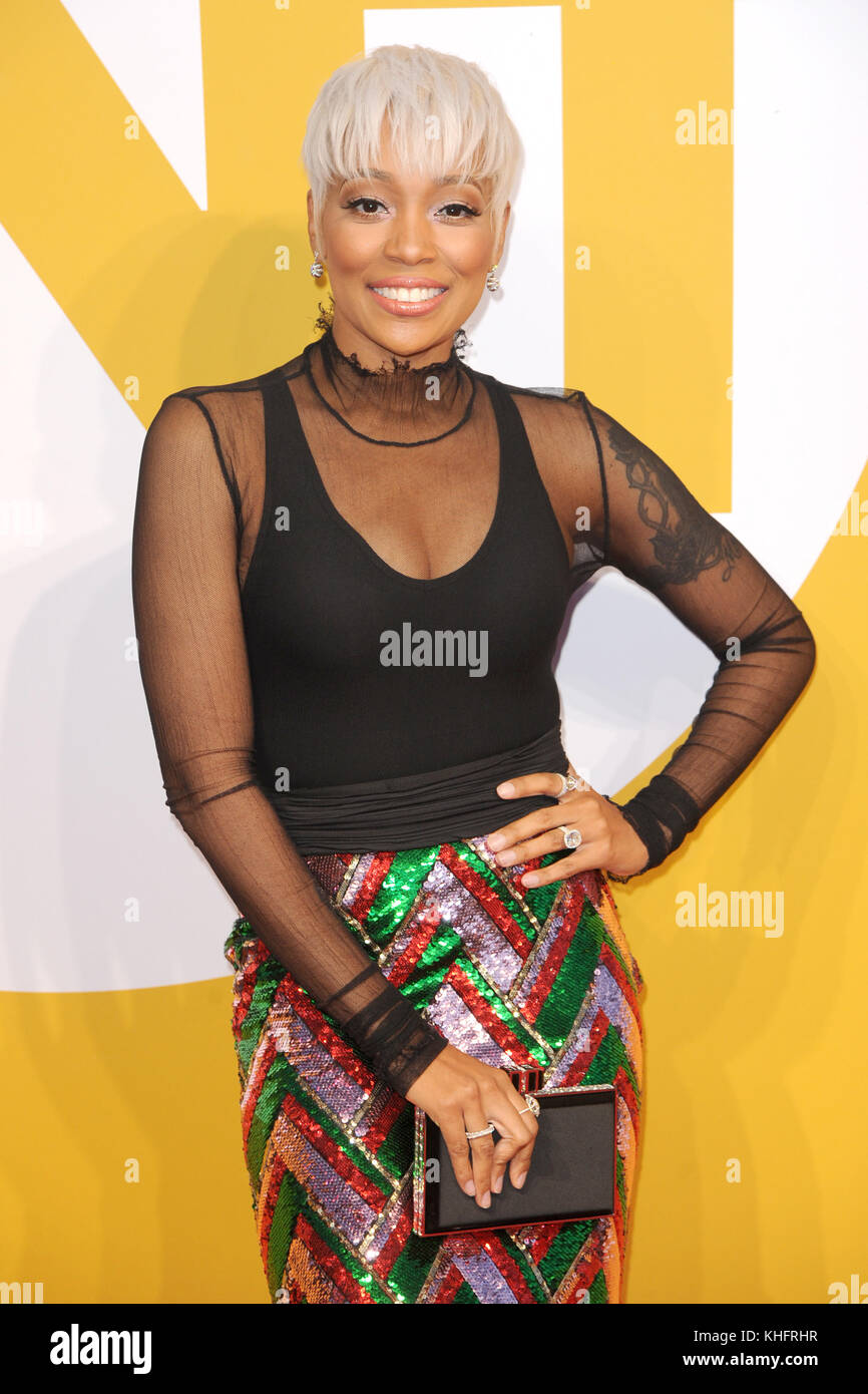 NEW YORK, NY JUNE 26 Monica attends the 2017 NBA Awards at