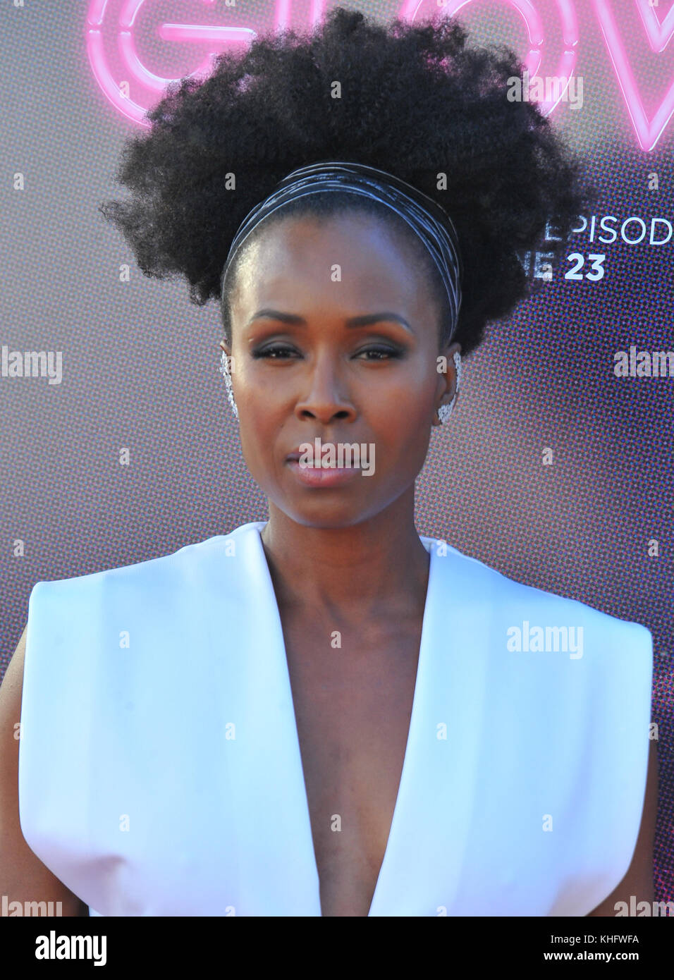 LOS ANGELES, CA - JUNE 21: Sydelle Noel attends the premiere of 'GLOW