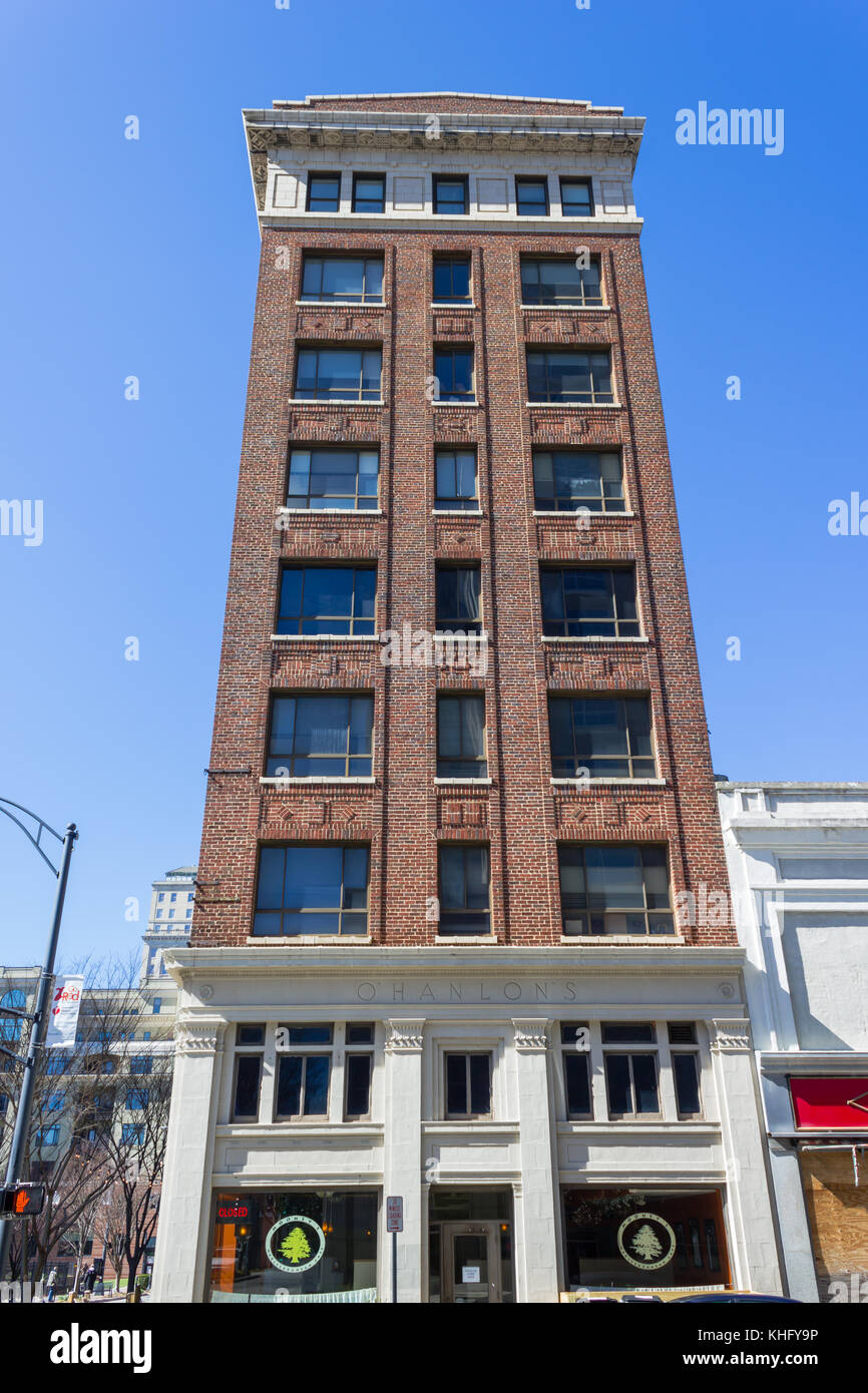 O'Hanlon Building in WinstonSalem, NC, built in 1914, designed by