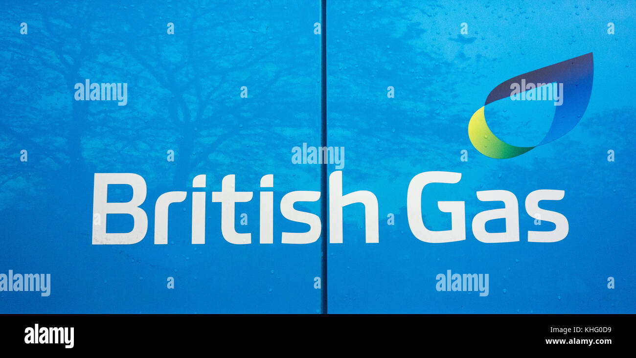 A British Gas Services Limited logo on the side of one of its install