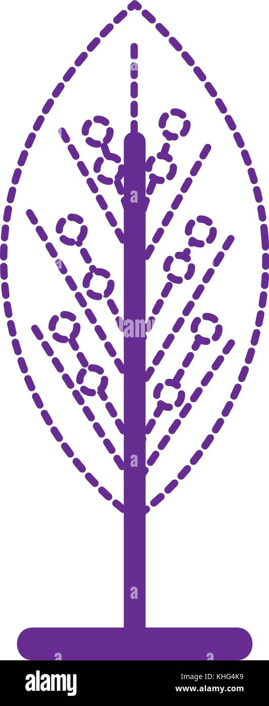 dotted shape virtual reality tree with circuits device vector ...