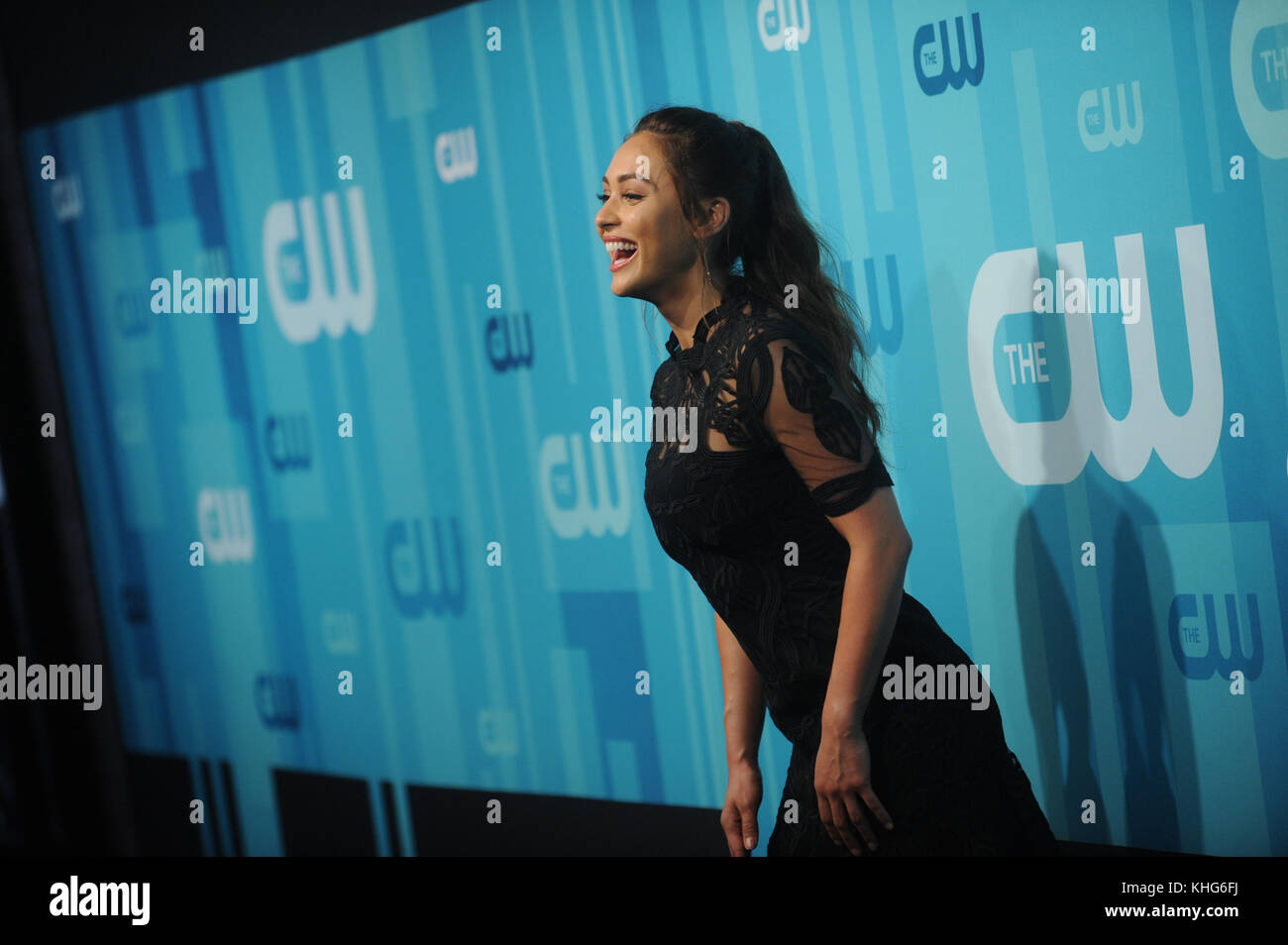 NEW YORK, NY - MAY 18: Lindsey Morgan attends the 2017 CW Upfront on