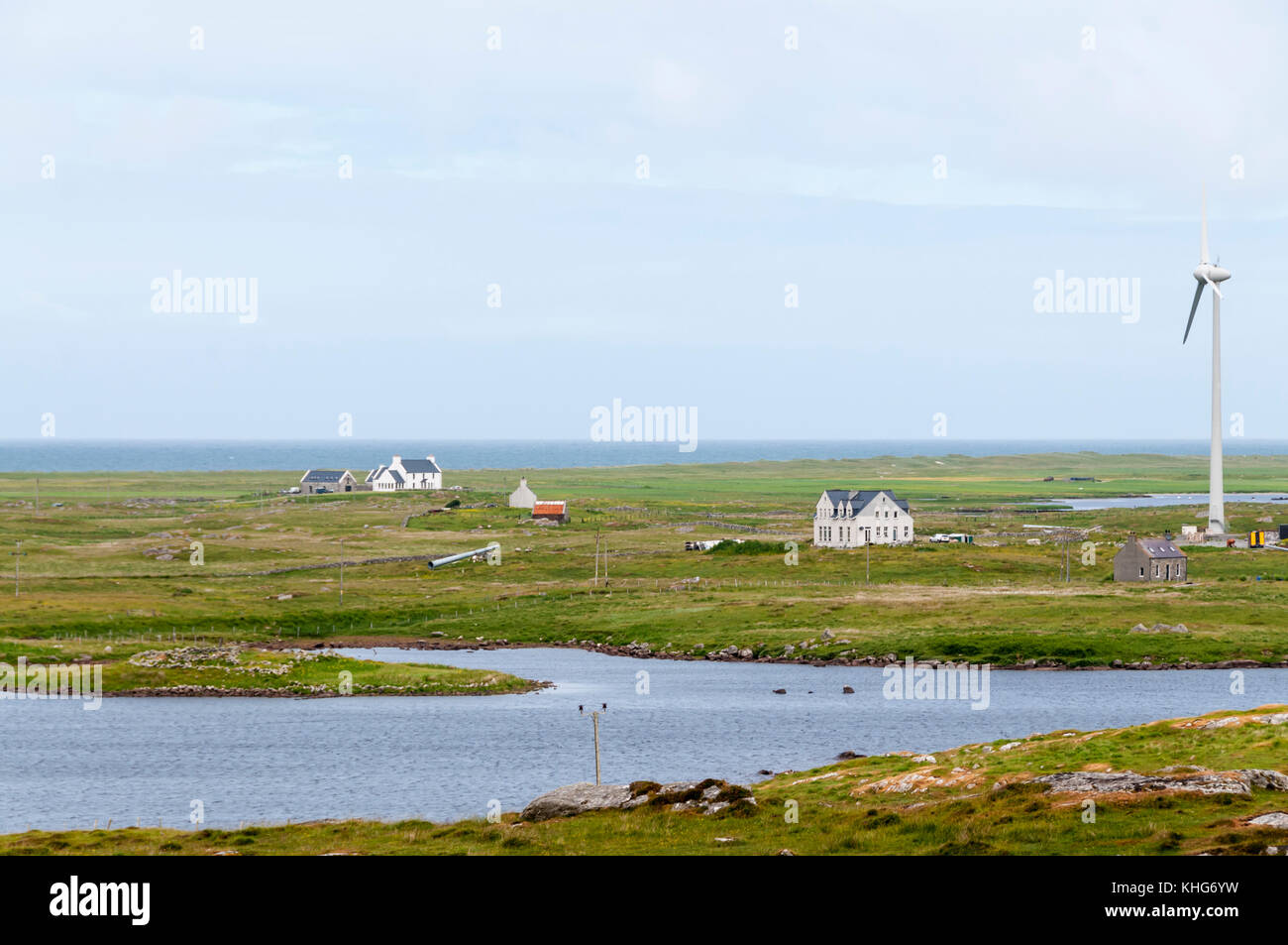 South Uist landscape Stock Photo Alamy