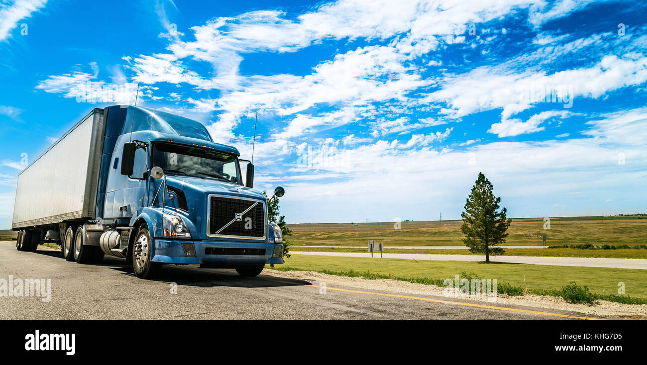 Volvo Truck Stock Photo