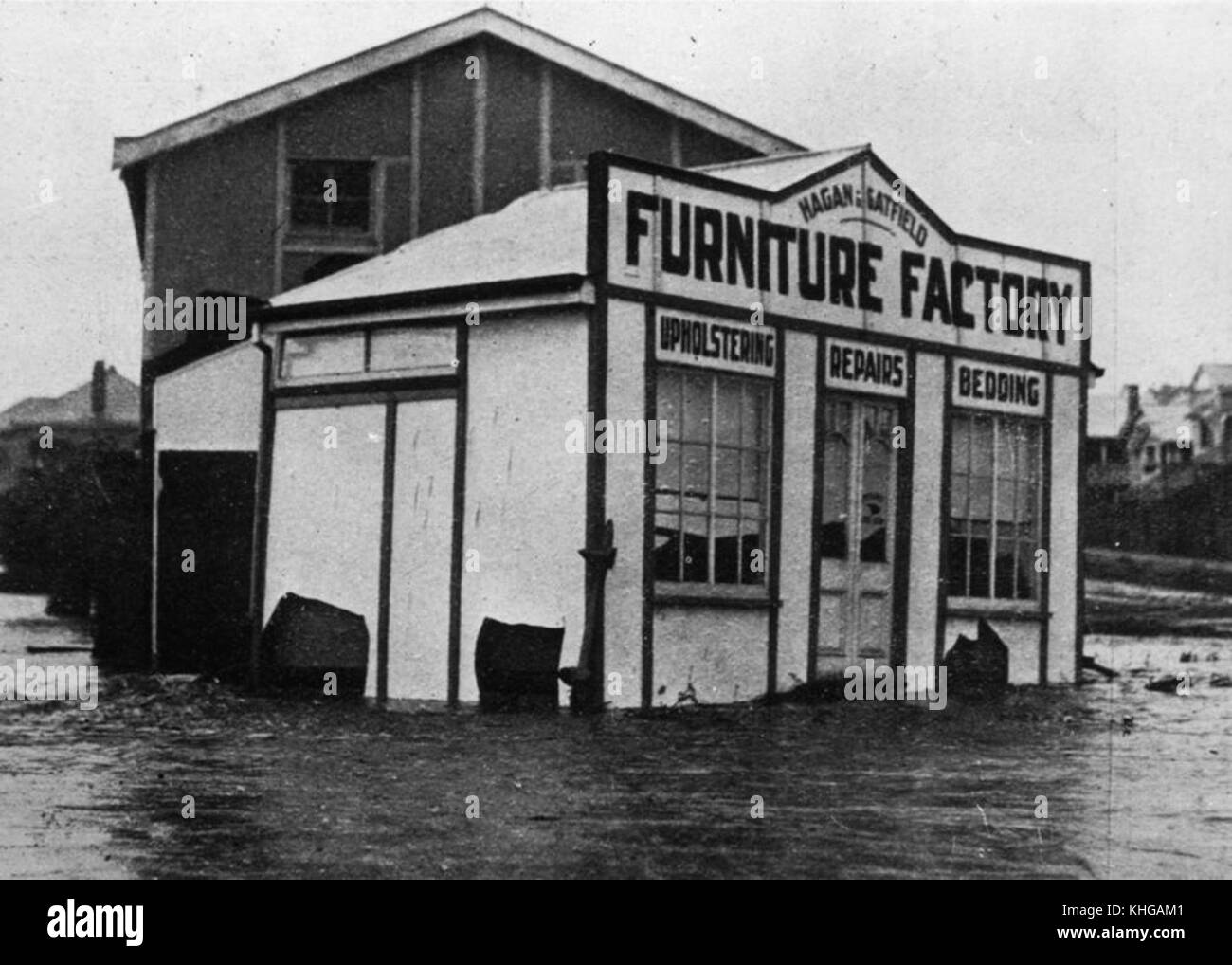 1 41479 Hagan and Gatfield Furniture Factory, Toowoomba, 1931 Stock