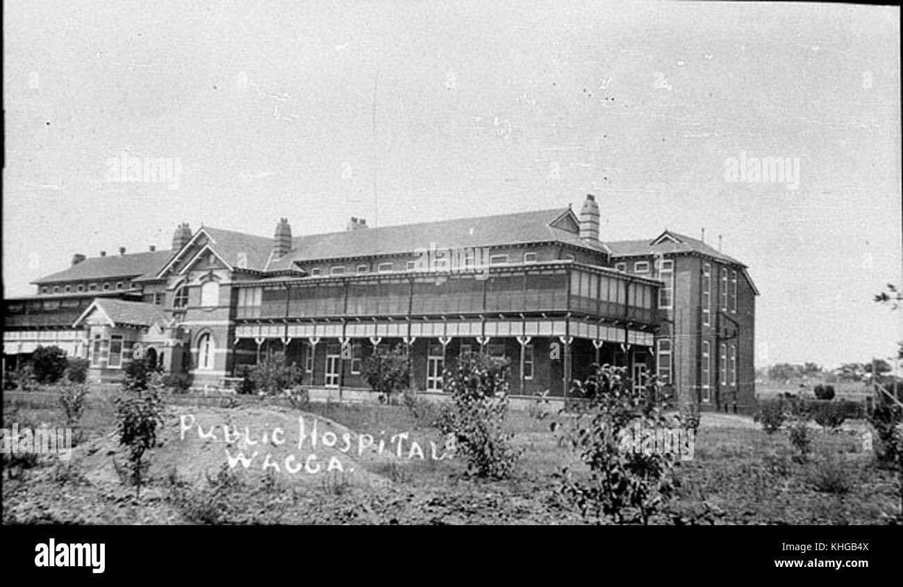 Wagga Wagga Public Hospital Stock Photo