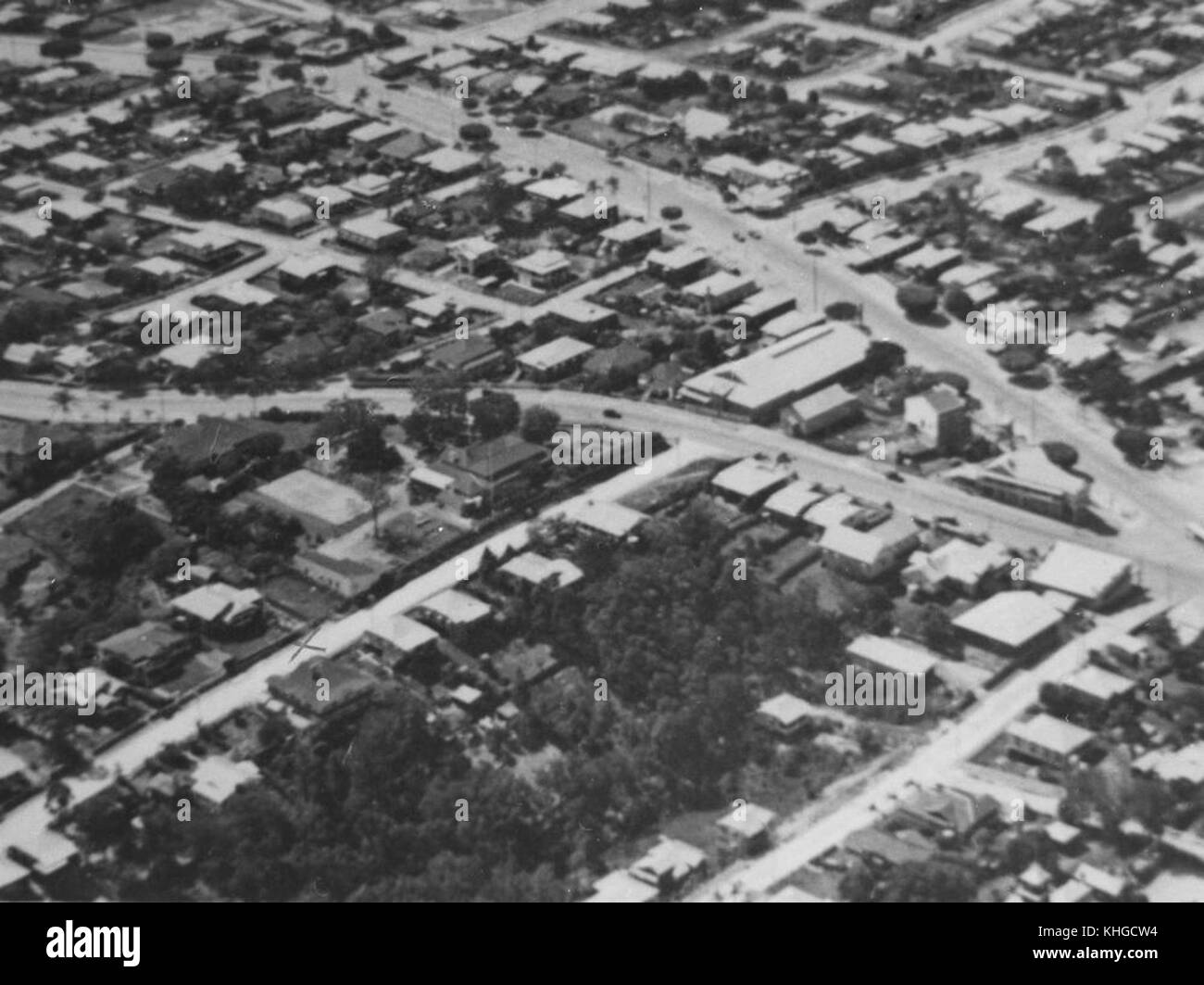 1 293719 Aerial view of Annerley, Brisbane, ca. 1934 Stock Photo Alamy