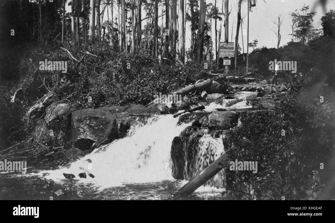 2 154003 Curtis Falls at Mount Tamborine, ca. 1926 Stock Photo Alamy