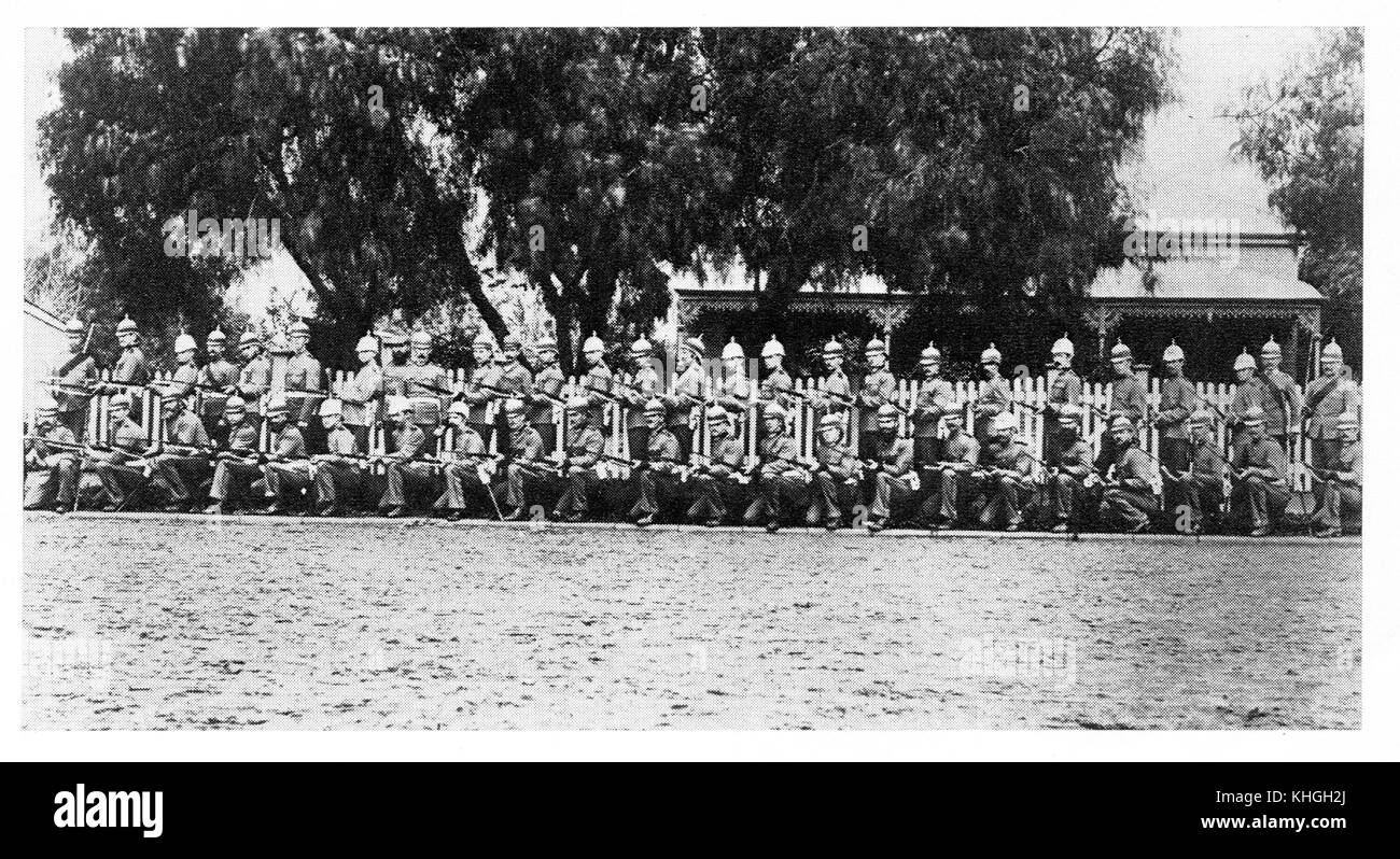 Wagga Volunteers 1894 RW2893.232 Stock Photo