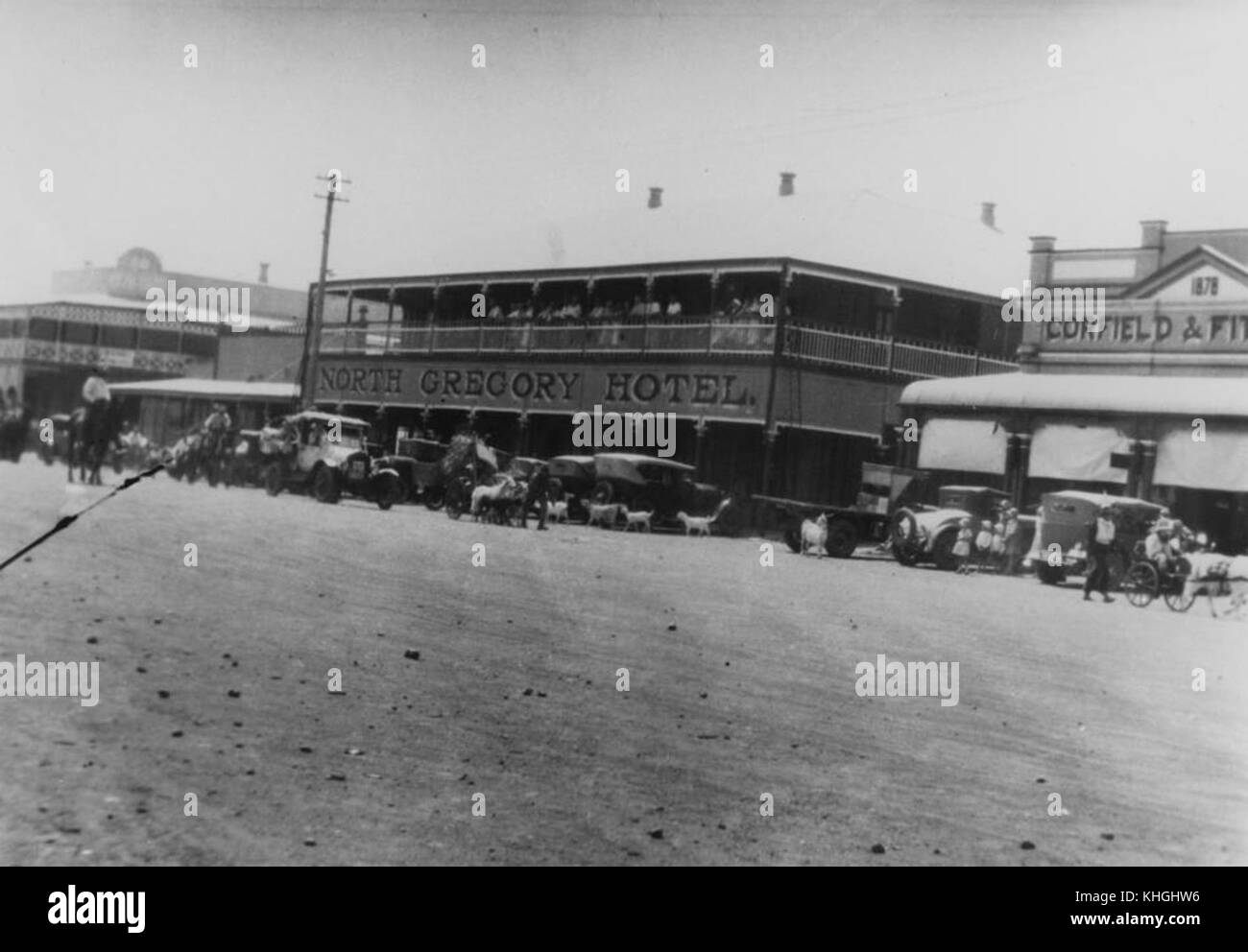 1 94104 North Gregory Hotel, Winton, ca. 1930 Stock Photo Alamy