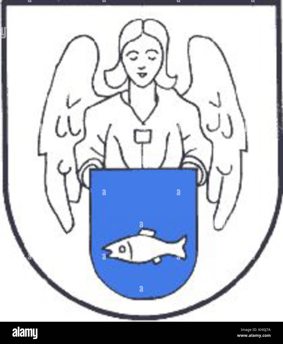 Wappen Feldbach Stock Photo